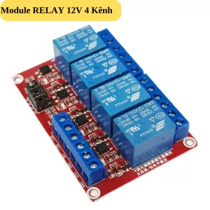 Module RELAY 12V 4 Kênh H/L Kích